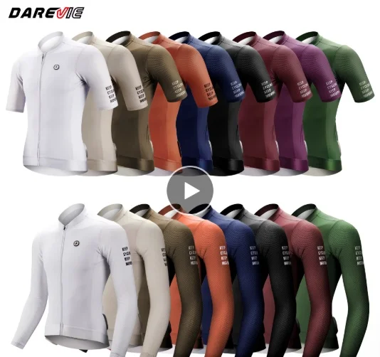 DAREVIE Maglia da ciclismo a maniche lunghe